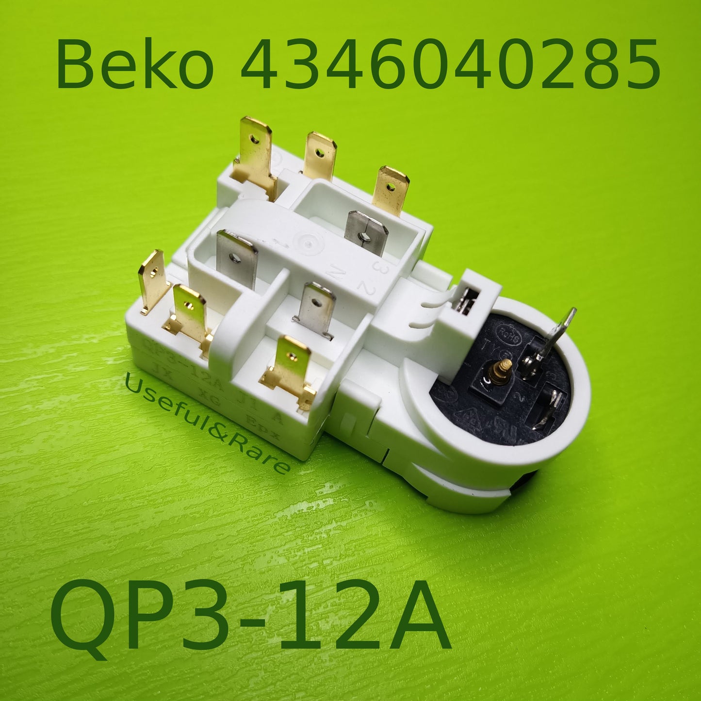 Beko refrigerator Start Relay QP3-12A