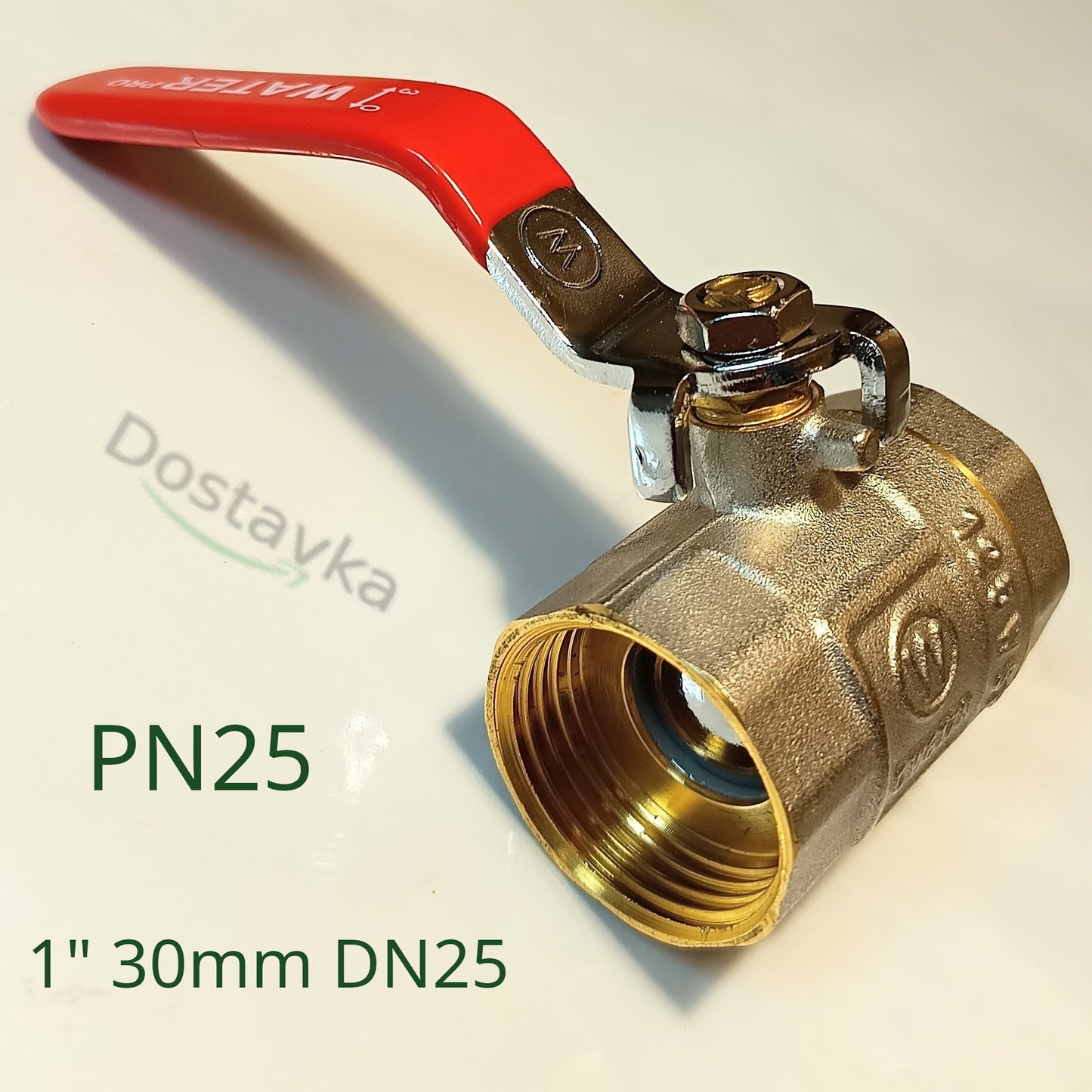 Long handle Ball valve 1" DN25 (Nut-Nut)