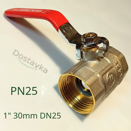 Long handle Ball valve 1" DN25 (Nut-Nut)