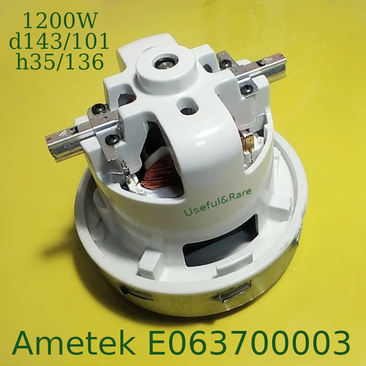 Karcher Vacuum cleaner motor Ametek 063700003 D143 H136 1200W