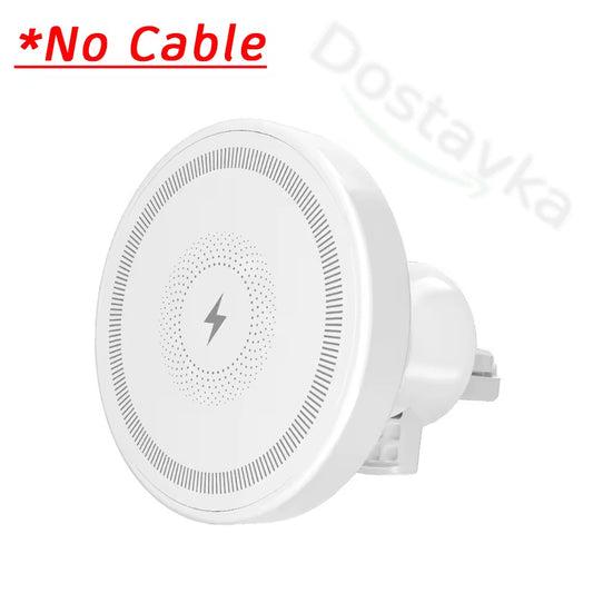 Car Magnetic Holder Wireless Fast Charging iPhone 17 16 Pro Max 15 14 13 12 on Air Vent