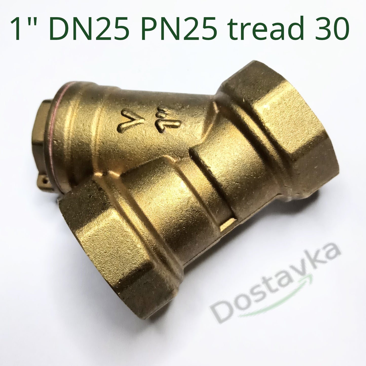 Coarse filter 1" DN25 PN25 internal thread 30 mm (water supply)