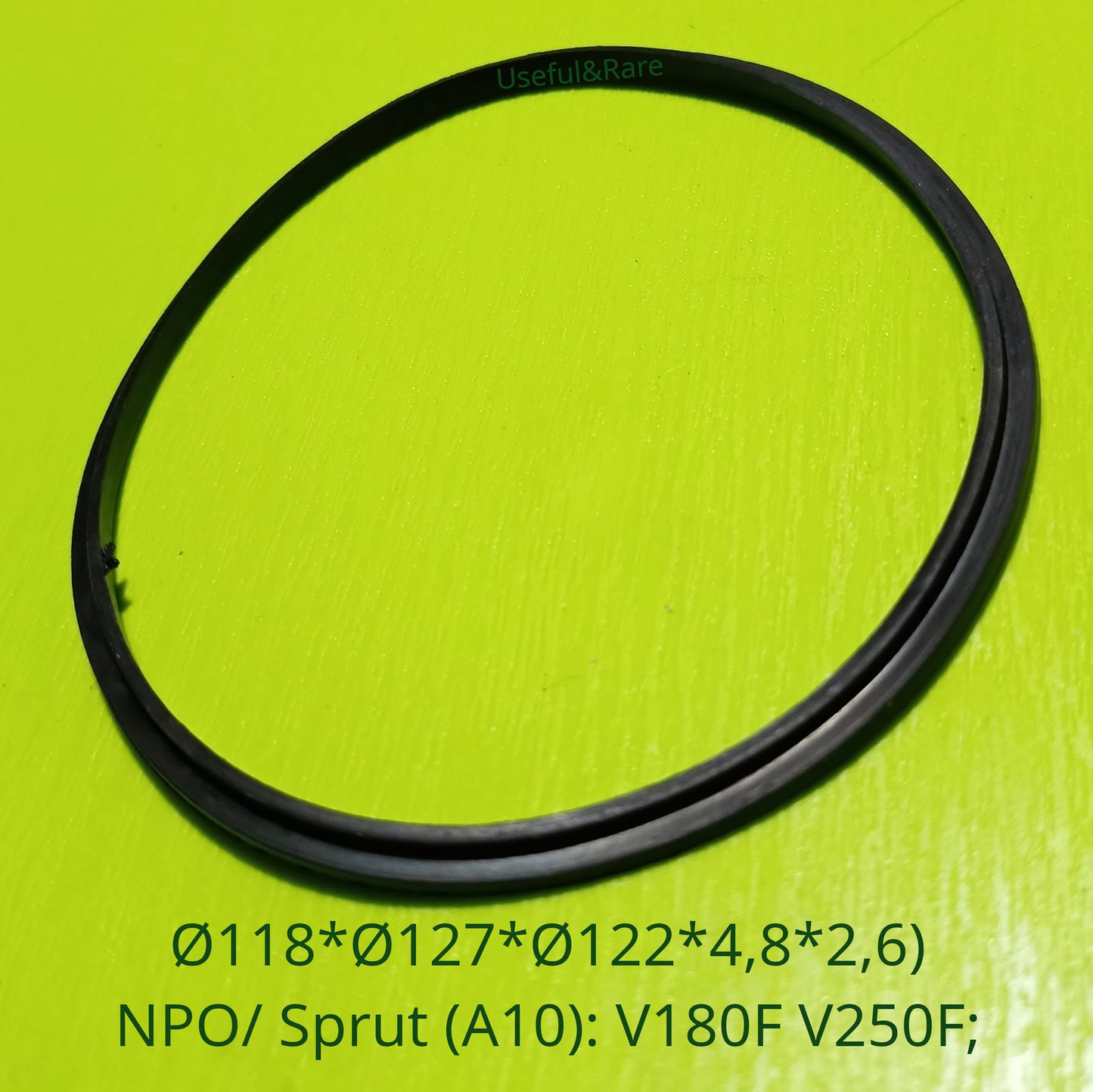 Sealing ring (L-shaped L-outer) (Ø118*Ø127*Ø122*4.8*2.6) (guma) for pump NPO (A10): V180F V250F