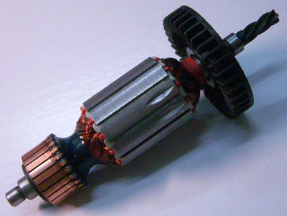 Anchor of the Fiolent MD 520 W drill motor (L138 d32 5-teeth left) (almost IDFR684263009-10I)