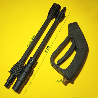 Pressure washer hose pistol (nipple rear) thread 14(22) mm