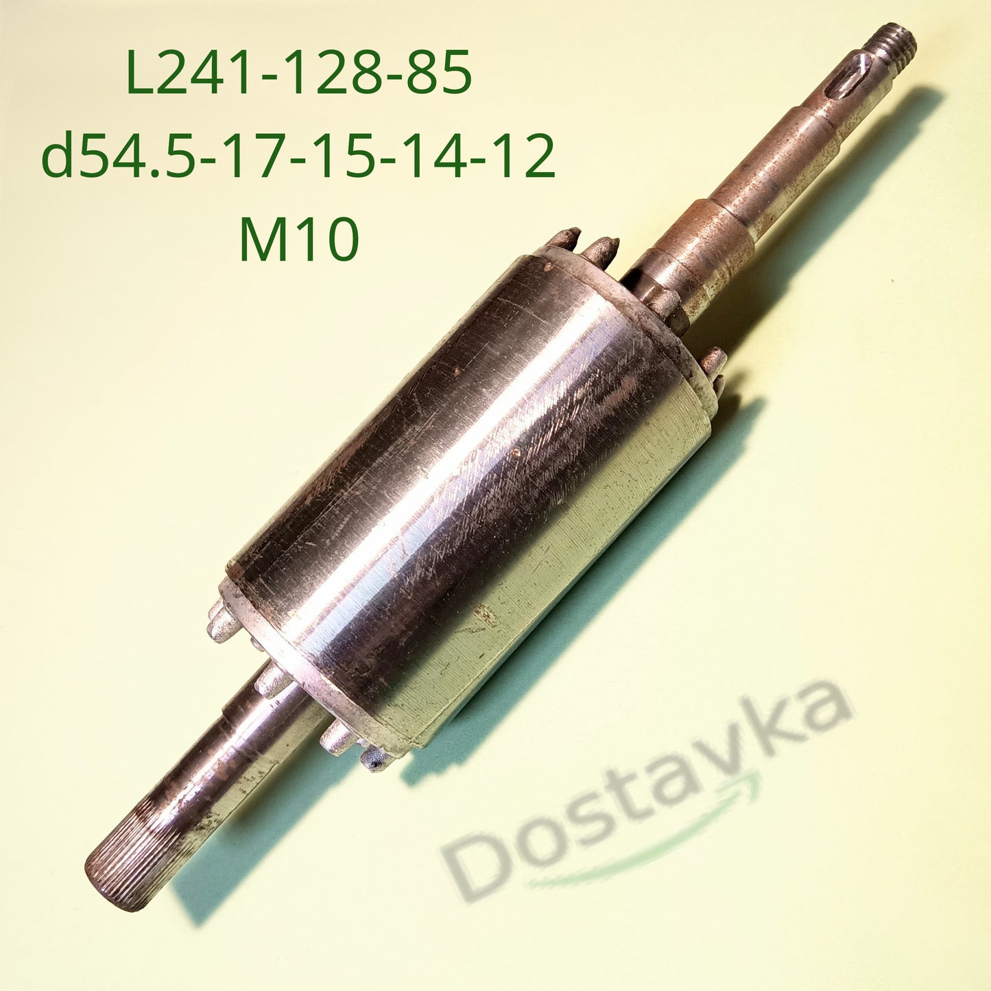 Rotor L241-128-85 d54.5-17-15-14-12 M10 water pump motor NPO/ Aquatica