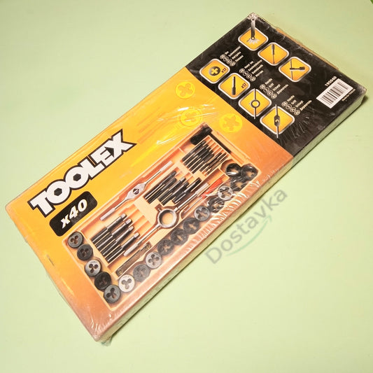 Toolex 19S040 40-in-1 Sword and Dies Set (M3-M12)