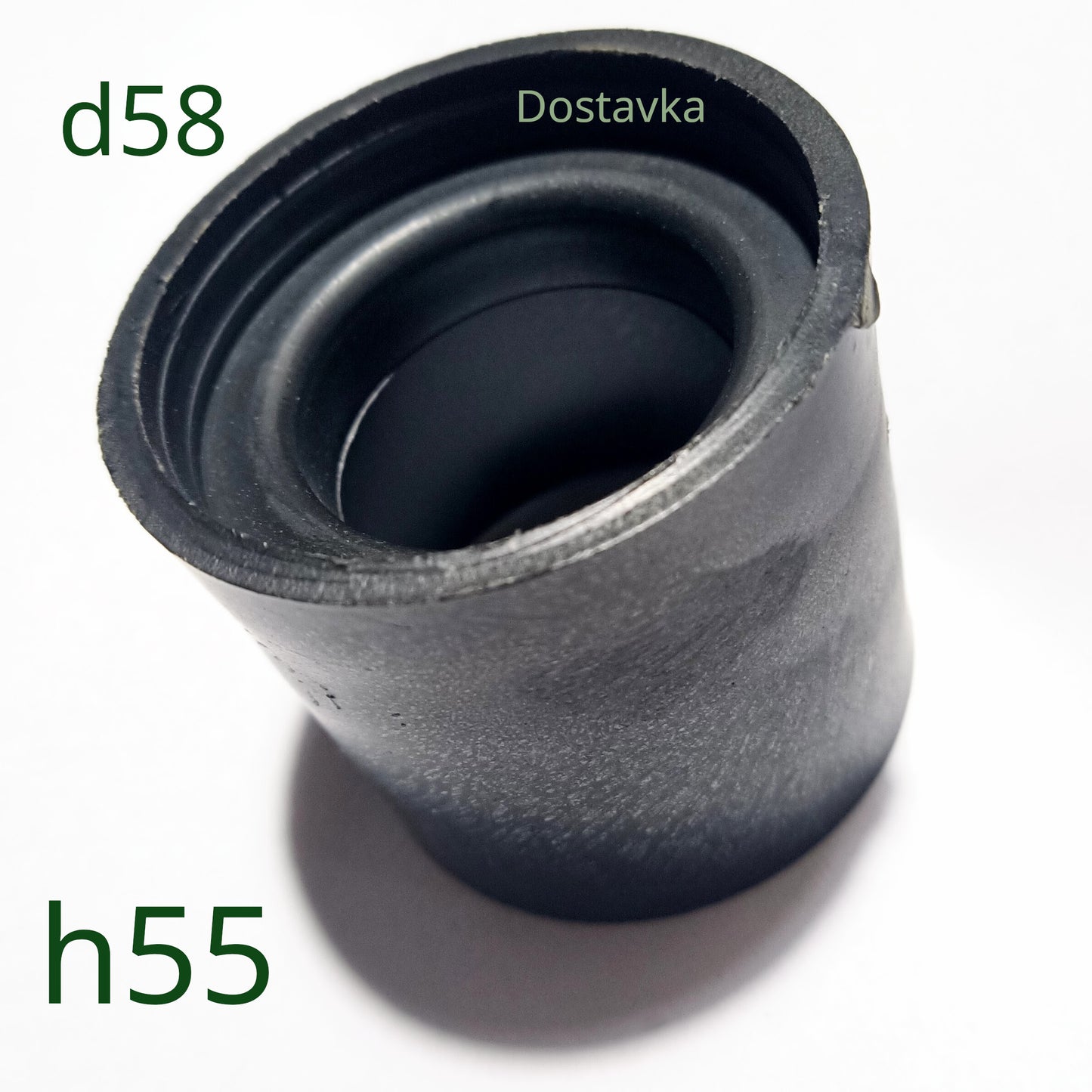 Coupling cup vibration unit submersible pump Rudes VB60 (⌀58.5*h54) (plastic) (B11)