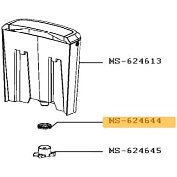 Krups Coffee Maker Water Tank Gasket (MS-624644)