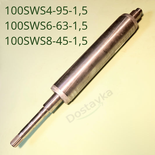 NPO Submersible Pump Rotor 100SWS4-95, 6-63, 8-45 (1.5kW, 49.2x210, A08)