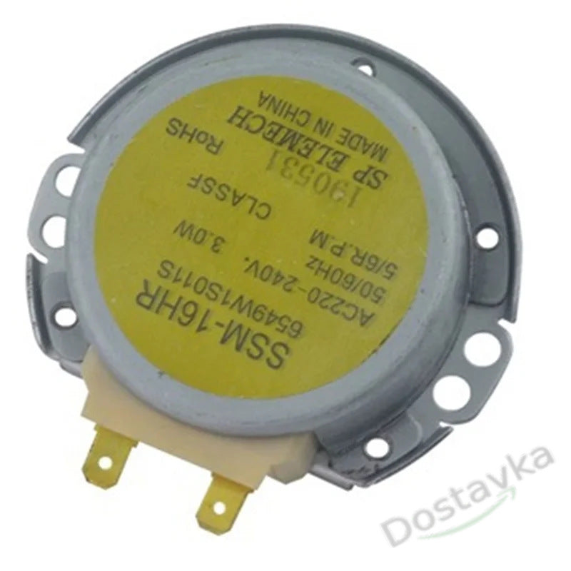 LG Microwave Turntable Tray Motor SSM-16HR 6549W1S011S 