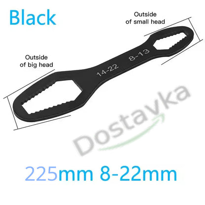 Universal self-tightening wrench 8-22 mm