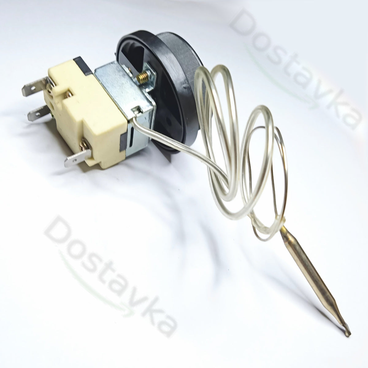 Sanal FSTB 16A 250V (50-300°C) 3-Pin Oven Thermostat with Control Knob