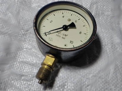 USSR Pressure Gauge MTP-100 (Technical Indicating, M20x1.5, 100mm)