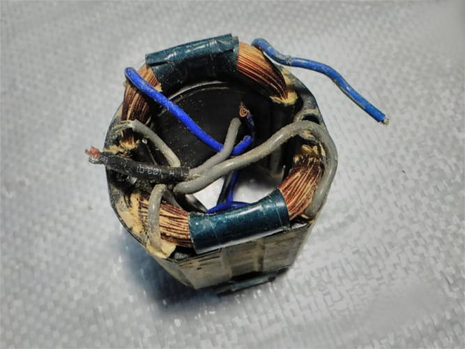 Stator d39*62 L44 electric planer Blaukraft BEH 710