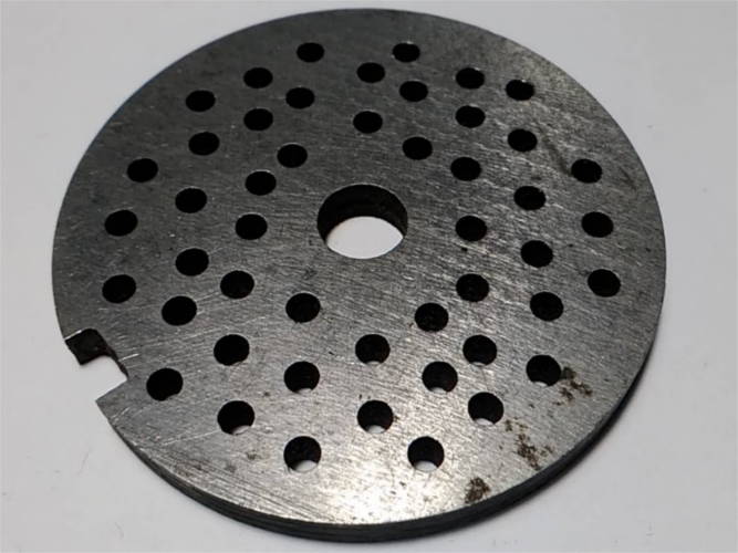 Pate mesh for the meat grinder of the food processor "Mriya"