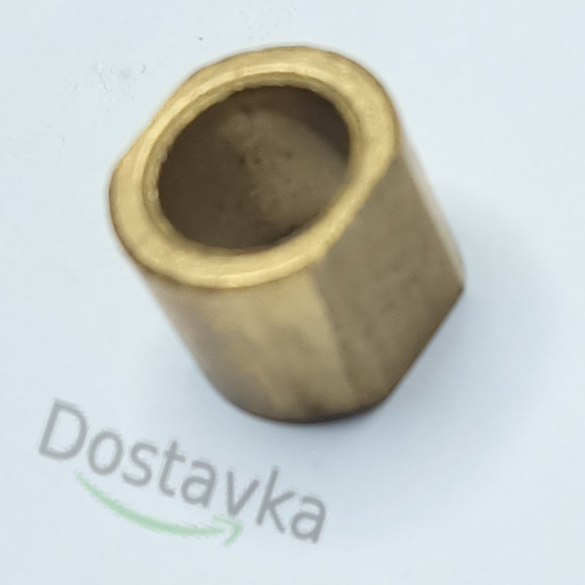 Cut brass oval bushing d12(10.5)*8 h10