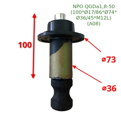 Sprut QGDa, Euroaqua EVJ submersible pump screw auger d73 L100-145 mm