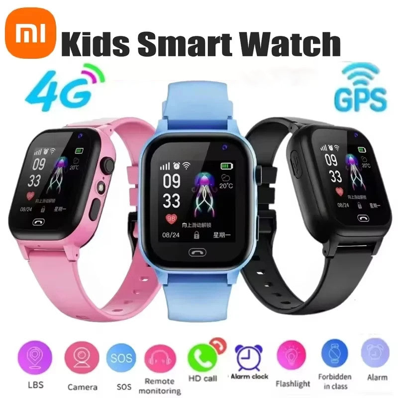 Xiaomi M3MAX Waterproof Smart Baby Watch with 4G GPS Tracker