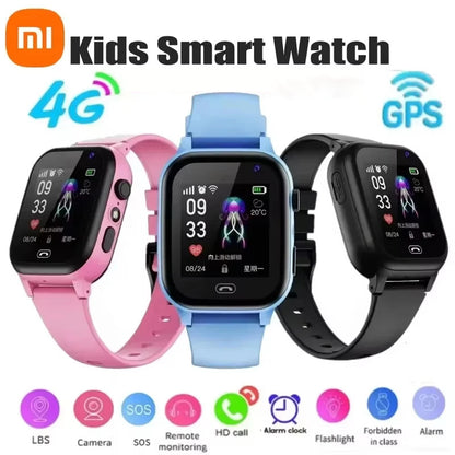 Xiaomi M3MAX Waterproof Smart Baby Watch with 4G GPS Tracker