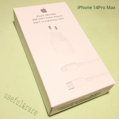 Apple Smartphones Home Charger 20W PD USB C to Lightning Cable (1m) MHJ83ZM/A