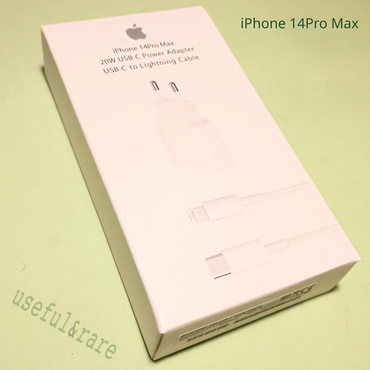 Apple Smartphones Home Charger 20W PD USB C to Lightning Cable (1m) MHJ83ZM/A