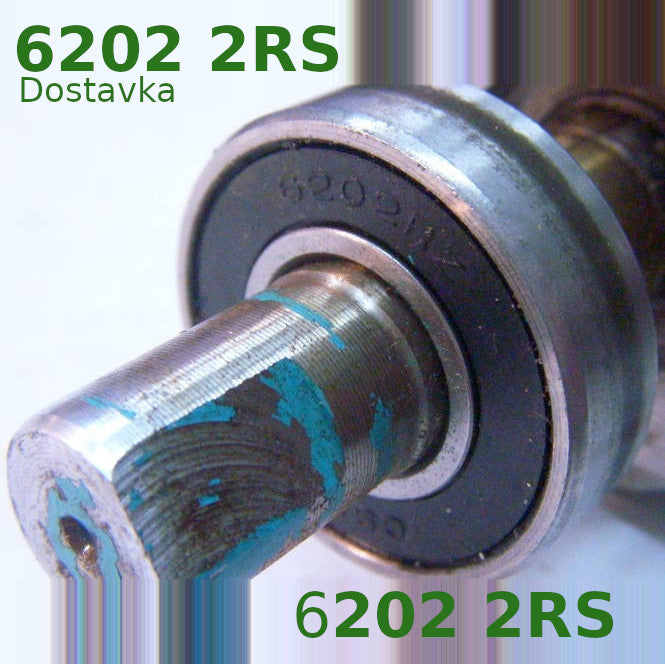 Pump and power tools cheap bearing 6202 RS (15*35-11)