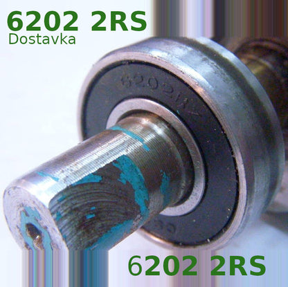 Pump and power tools cheap bearing 6202 RS (15*35-11)