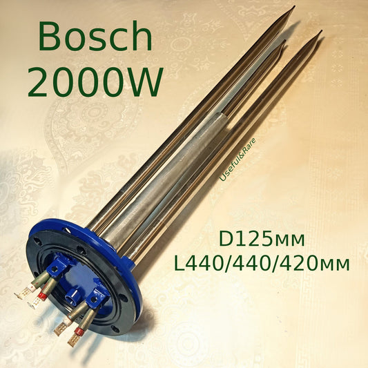 Bosch boiler Repair kit with dry heating elements 2000W (D125mm, L440/440/420mm)