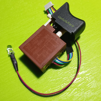 Electric Wrench nut/ screwdriver switch repair kit Tekhmann TCD-65/I20 BS (27*15)