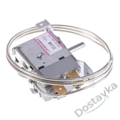 2-pin thermostat WPF-20 capillary 1200mm AC 220V 6A for refrigerator