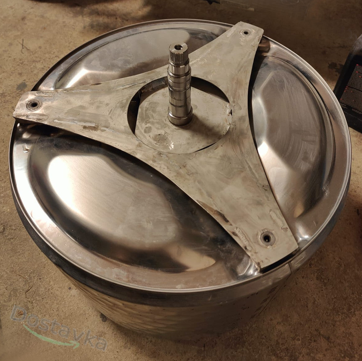 Miele W 2652 WPS washing machine stainless steel drum spider 04264766