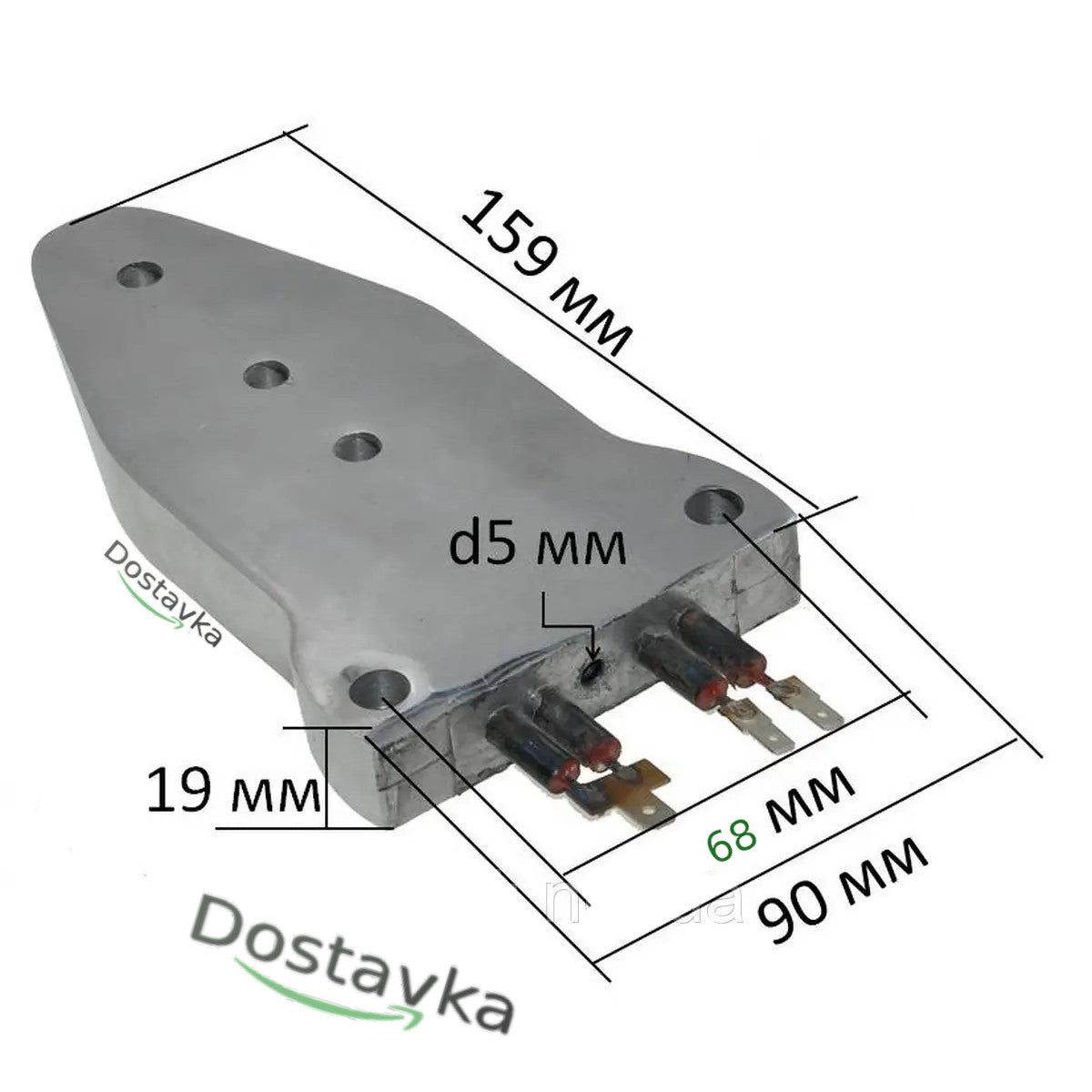 PVC pipes soldering iron heating element (fastening 66~70 mm)
