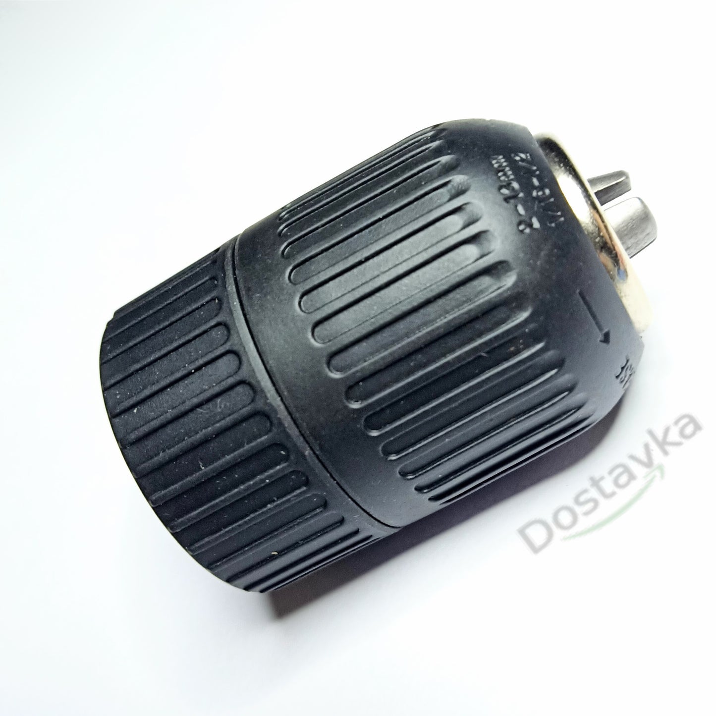 Self-clamping drill chuck for 3/8"-24UNF thread (2-13 mm drills)