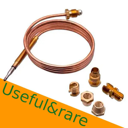 Ariston, Indesit cookers and boilers Universal Thermocouple 150cm 30 мV (5 nuts)