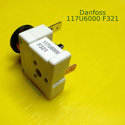 Refrigerator Start relay Danfoss 117U6000 F321 with inductive coil