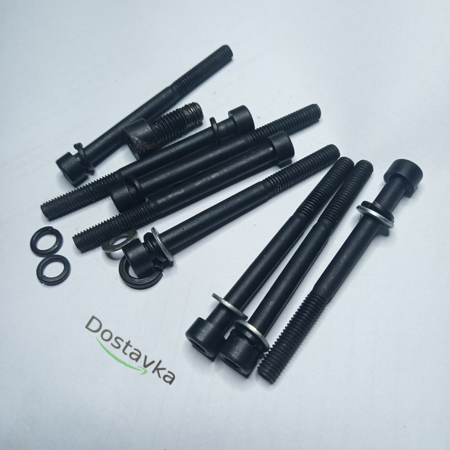Set of fastening bolts d6 L70 for hexagon
