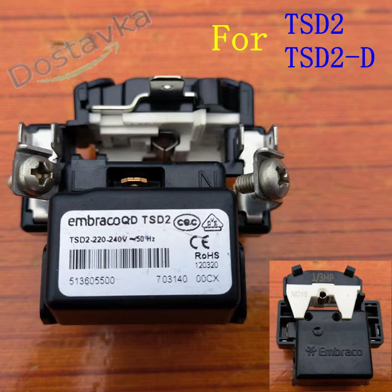 Electrolux Privileg, Zanussi refrigerator Starting relay TSD2 240V 