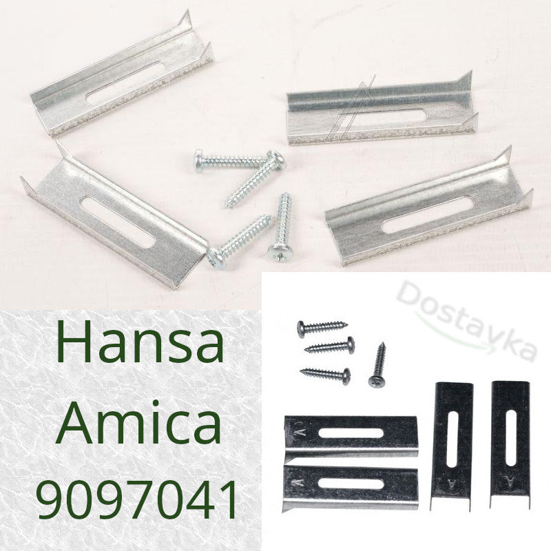 Hansa Amica Hob Mounting Clips Kit (9097041)
