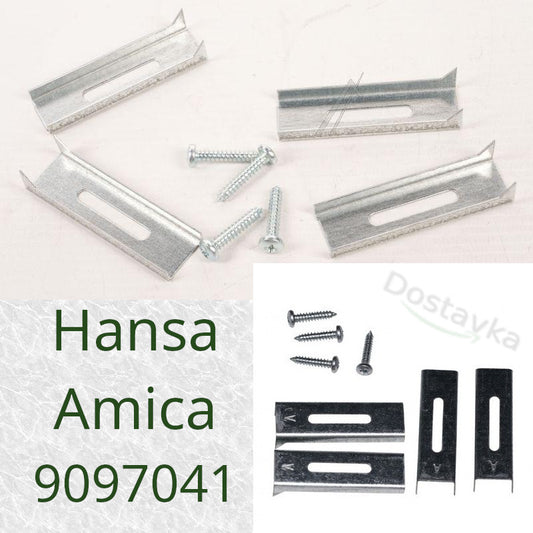 Hansa Amica Hob Mounting Clips Kit (9097041)