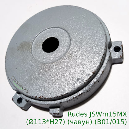 Bearing shield for water pump Rudes JSWm15MX (Ø113*H27) (chavun) (B01/015)