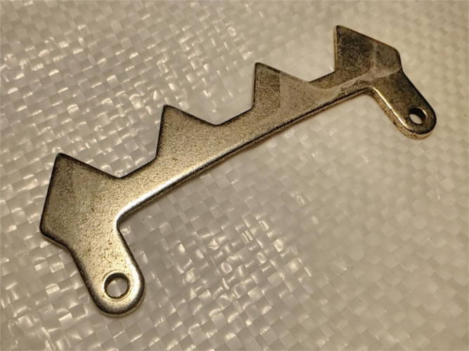 Chain saw toothed stop 82-102