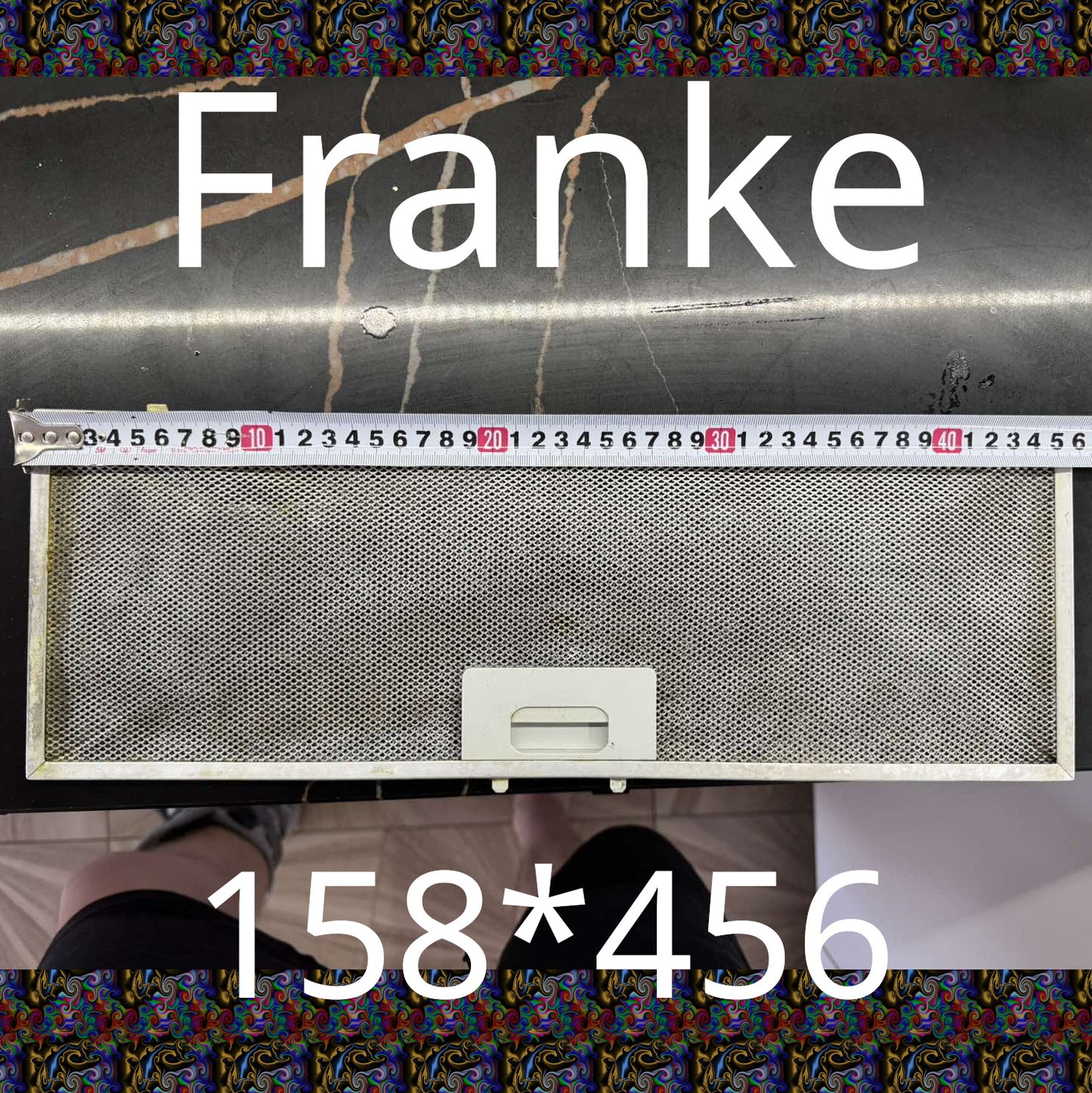 Franke Hood Grease Filter (456x158 mm)