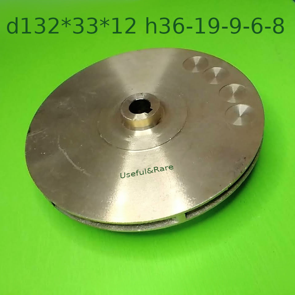 Pedrollo JSWm 15MX, JSW 15M, JDW pumps Brass impeller wheel d132*34*12 h36-19-9-6-8