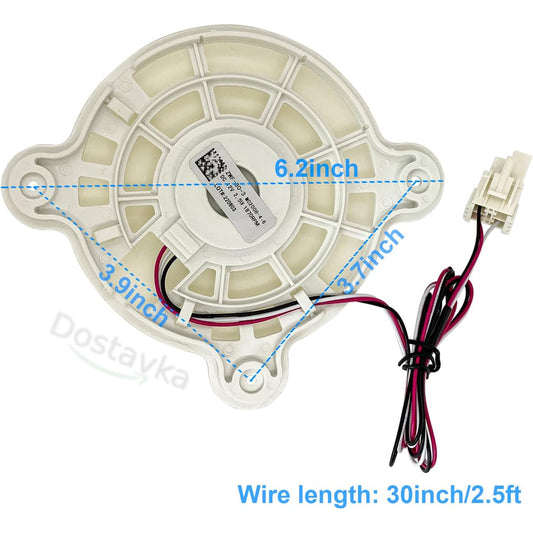 Samsung RB33J3000SA Refrigerator Freezer Evaporator Fan