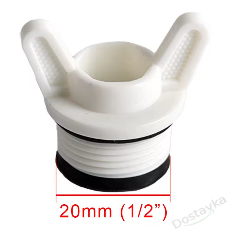 Plastic Water Pump Chamber Plug 3/4" (20 mm)