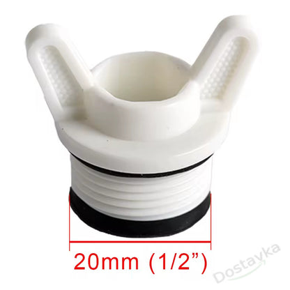 Plastic Water Pump Chamber Plug 3/4" (20 mm)