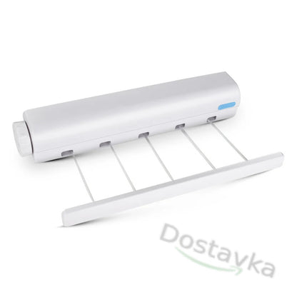 Выдвижная настенная сушилка вешалка для белья для сушки одежды