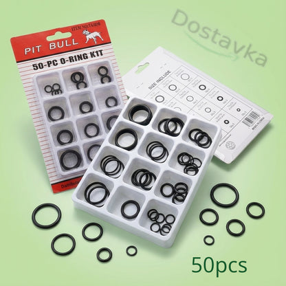 50 different sealing rings Set (6-19 mm)