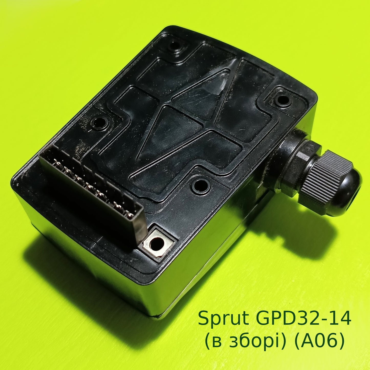 Terminal box for circulation pump Sprut GPD32-14 (plastic) (assembled) (A06)